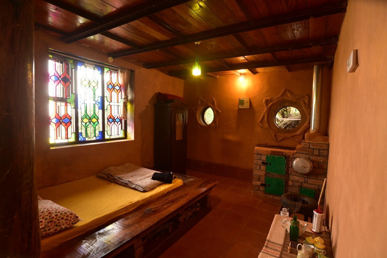 Experience Sujata – one of our three unique spaces. Unwind in a warm, welcoming room with panoramic views and soul-soothing serenity.